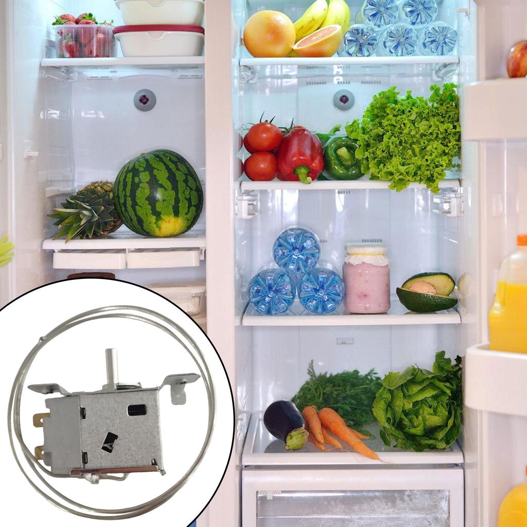 Fridge Thermostat Temperature Controller Fridge Temperature Regulator Spare Part Suitable for Home and Commercial Use