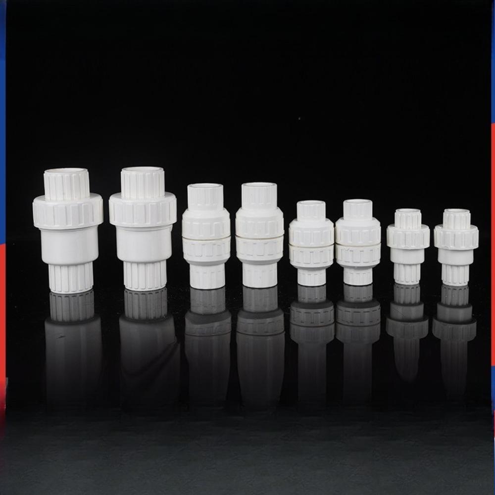 1pc 20/25/32mm PVC Check Valve Water Pipe One Way No-Return Valve Aquarium Fish Tank Garden Irrigation Pipe Joints