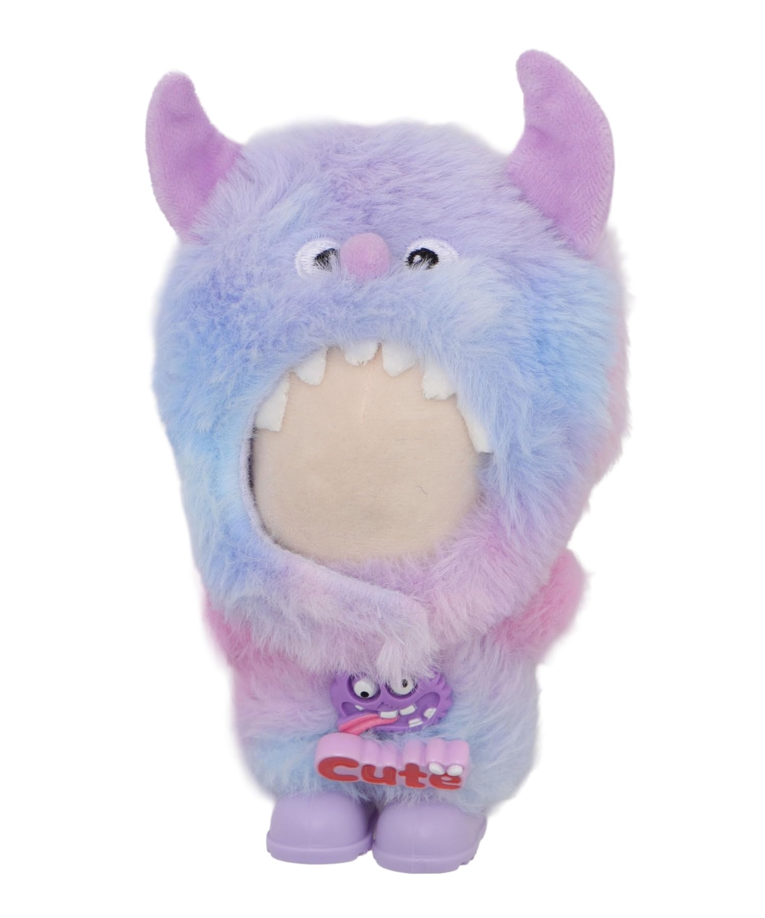 

WEGO Colorful Monster Plush Toy Set, 12cm, Cute Plush Clothes, Gift, Present, Women s, Size F, Purple Sonata