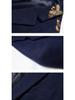 2025 Men's Slim Fit Business Casual Single-Breasted Blazer, Two-Button, Plus Size, Notch Lapel