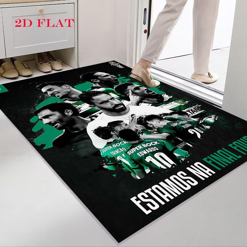 Sporting Lisbon Carpet Rug for Living Room Bedroom Home Sofa Decoration,Kids Play Nonslip Floor Mat
