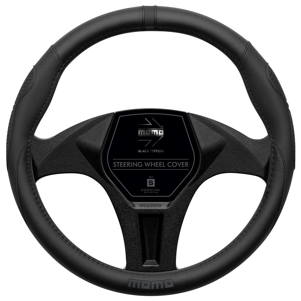 

momo SUPER GRIP MOMO BLACK EDITION Steering Wheel Cover, Italy, Milan, WSUBESJ