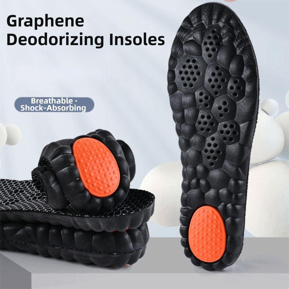 Atmungsaktive Cloud Steppers Einlegesohlen Orthopädische Laufsohlen Premium Fußgewölbestütze Einlegesohlen Unisex