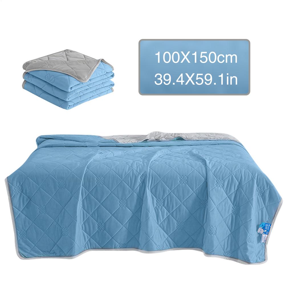 Ice Blanket Summer Rest Cooling Comforter Double-Sided Sleeping Cold Bedding For Home Sofa Outdoor Indoor Couch Bedroom Camping