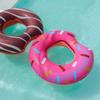 Week Nine Donut Tube Water Play Equipment Large Tube, Strawberry Donut, 1 Piece, Korean water fun items