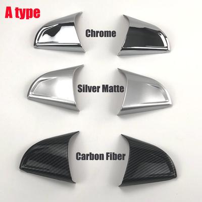 Accesorios de estilo de coche embellecedor interior volante pegatina decorativa para Chevrolet Orlando Cruze Trax Aveo Sonic Onix