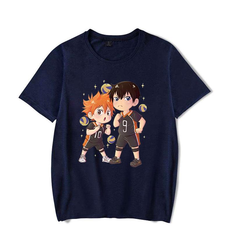 Hot Anime Caracas Shoyo Hinata Tobio Kageyama Graphic T Shirt Women'S Fashion T-Shirts Short Sleeve Shirts Mama Summer T-Shirts