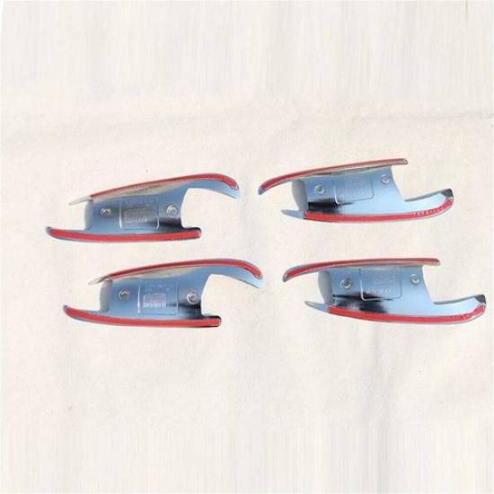 4x Chrome Door Handle Bowl Cover Trim For Mercedes B C E GLK ML GL GLE GLS Class