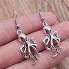 Bold Hot-Selling Marine Life Mermaid Drop Earrings Elegant Valentine's Gift for Formal Occasions