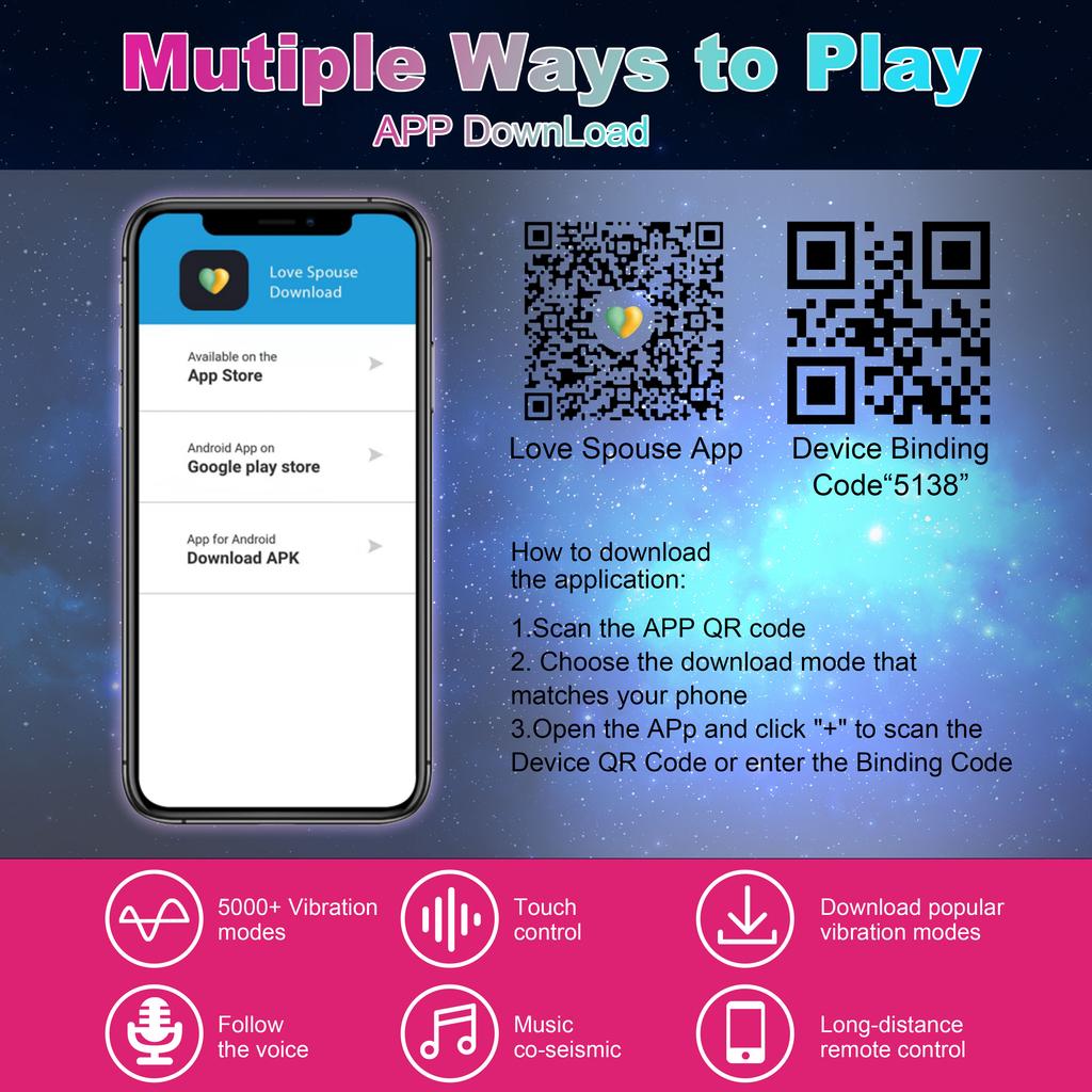 Roupa Íntima de Casal para Flertar 9 Modos de Vibração Controle Remoto por App Ovo Vibratório para Usar no Corpo Massajador Brinquedos Sexuais Femininos Produtos para Adultos