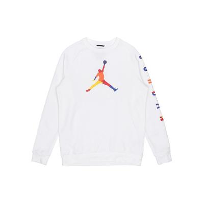 Jordan DNA Crew Neck Sweatshirt Men Tops White DA6729-100