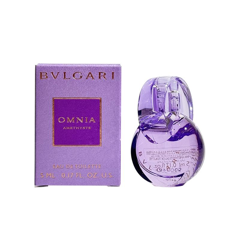 BVLGARI Amethyst Crystal Women s Perfume Samples And Trial Sizes Eau De Toilette Potpourri Scent 5ml Madame Amethyst Light Perfume 5ml