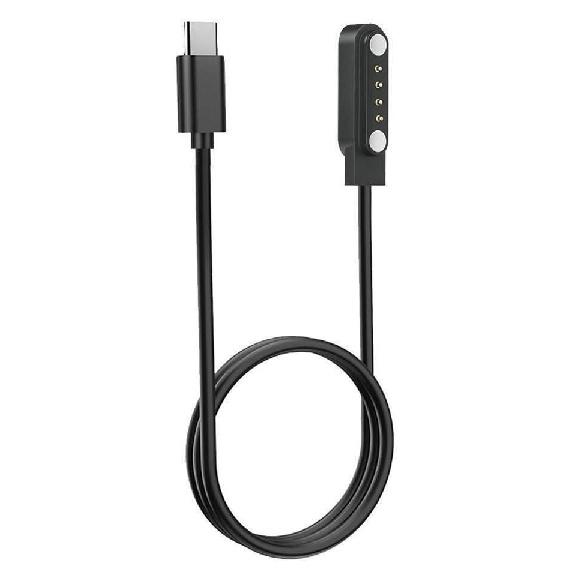 USB-C Charger for PLAUD Note AI Voice Recorder Charger Replacement Charging Cable Type C (Black-1pcs) Black-1pcs