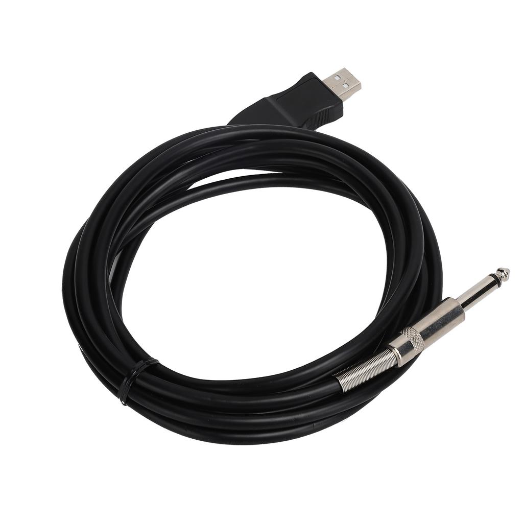 3m USB To 6.5XLR Audio Cable with Recording for Gaming Equipment for PS2 PS3 WII XBOX Host