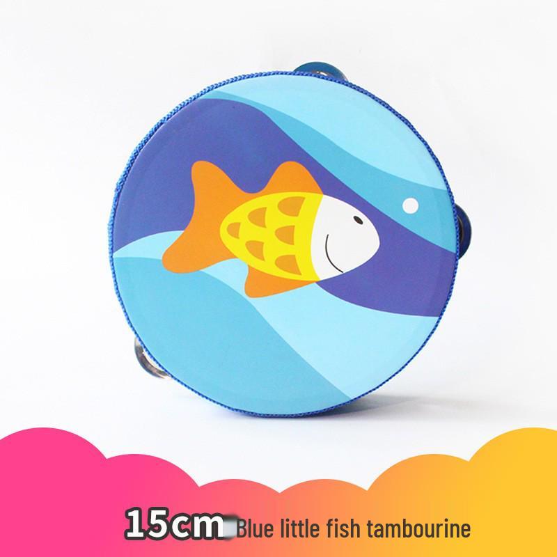 Wooden Tambourine for Early Childhood Music and Dance
