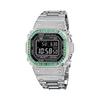 Casio Collezione Personalizzata GMW B5000 1A Movimento Solare Cinturino in Metallo Orologio Unisex Quadrante Nero GMW-B5000-1A(Watch4--)
