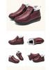 2023 Women's Winter Warm Velvet Cotton Snow Boots with Non-Slip Soft Soles for Middle-Aged and Elderly
