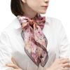 Gran Creer Silk Large Made In by Grancreer Scarf, Square, 88x88cm, Women's, Japan, (A-Floral Pink)