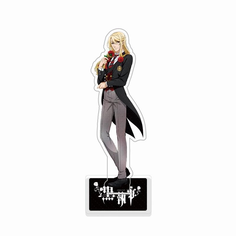 Anime Black Butler Acrylic Stand Model Cosplay Charm Characters Ornament Accesorios  Gifts 15cm