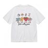 Women's  Slight Stretch Classic T-Shirt Whimsical Goose Group Print Design Tee