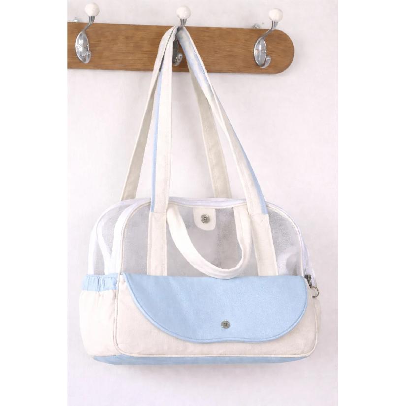 Portable Summer Pet Bag with Breathable Mesh and Large Capacity Pet Shoulder Bag Small Animal Carrier