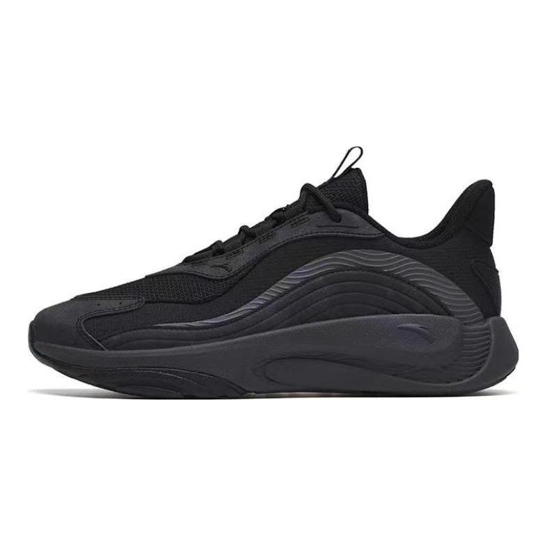 Anta Chao Bai Gz Breathable And Lightweight Low top Casual Shoes Women's Black 122318840-3