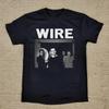 Rare Wire Band Member Short Sleeve Cotton Black All Size T-Shirt AL768