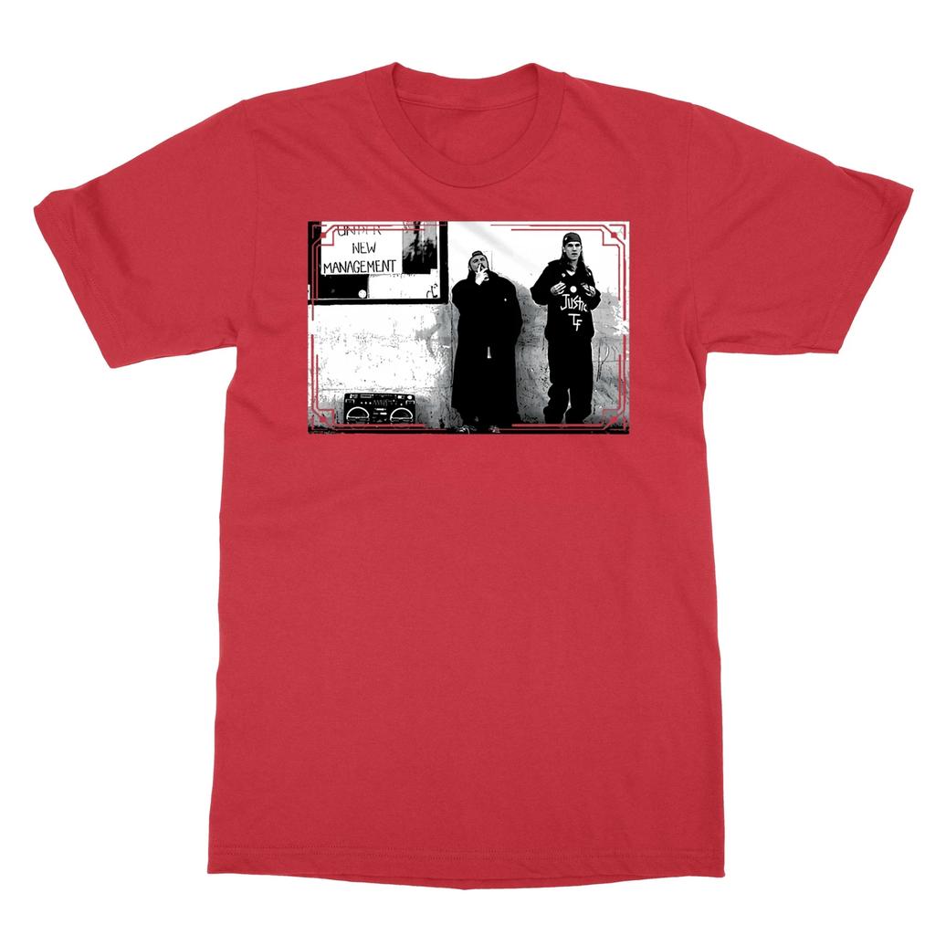 Clerks Cult Classic 90s Comedy Movie Funny Silent Bob Berserker Unisexs Tshirt