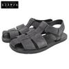 Suede Fisherman Gurkha Sandals, Men's, Charcoal, Size 40 Shoes 40 charcoalUsed