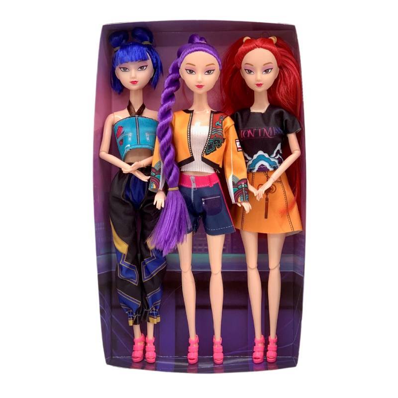 Kpop Demon Hunters Pvc Baby Doll Toy For Trendy Collectors Decoration