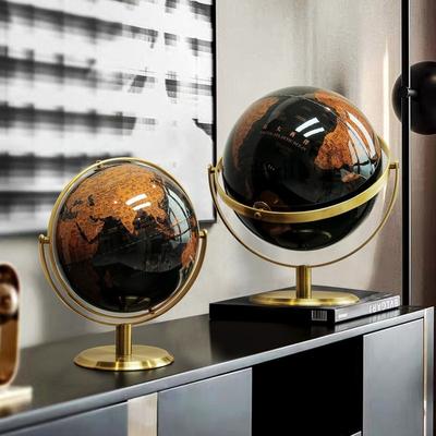 Nordic Creative Globe Office Decoration Study Model Room Decoration School Graduation Gift Chinese English