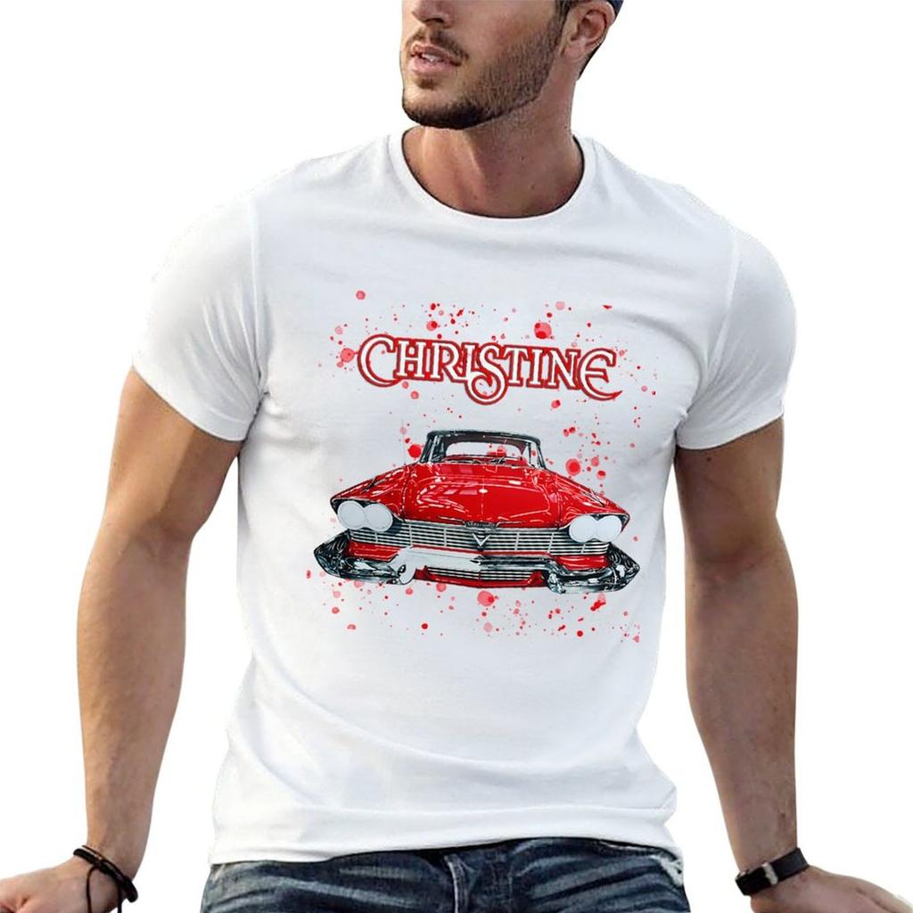 Christine Plymouth Fury TShirt man t shirt cotton t shirt man designer TShirt