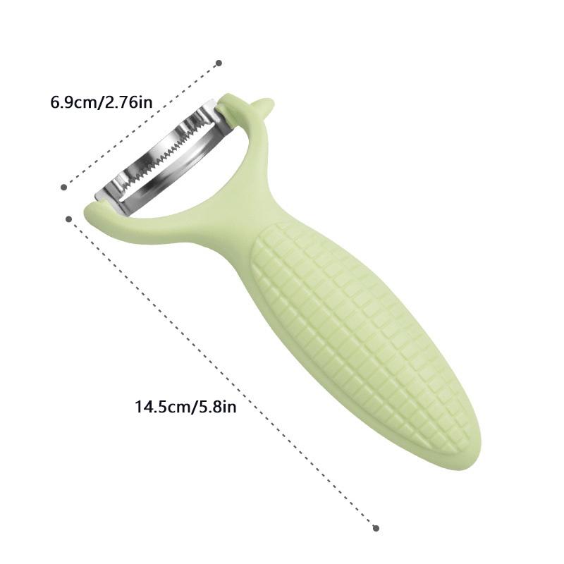 Corn Thresher Salad Making Cutter Stainless Steel Splitter Tool Cob Corn Thresher Stripping Tool Corn Cutter Off Cob Kernel