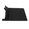 Wireless Charging Mouse Pad with Foldable Phone Holder USB Black Gaming Mouse Pad for PC Laptop Desk