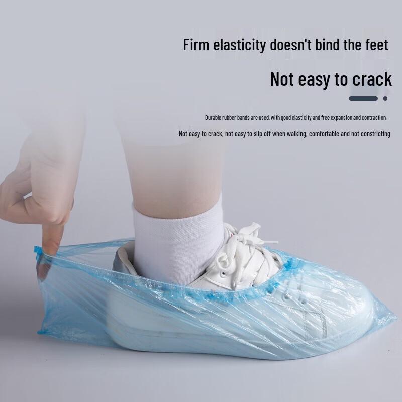 MARYYA Thickened Waterproof Disposable Shoe Covers