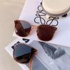 YIDUN Unisex Foldable Anti-Glare Round Sunglasses