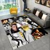 Tappeto Antiscivolo Retrò The King E-Elvis Presley per Soggiorno, Camera da Letto, Sala Giochi, Tappeto Morbido Pavimento Tappeto Decorazione Casa Stanza