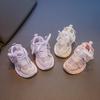 2025 Spring New Girls Sports Shoes Girls Shoes Soft Sole Non-slip Princess Shoes New Running Shoes Baby Shoes