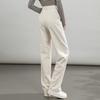 Fanzhen Women's High-Waisted Draped Wide-Leg Suit Pants