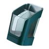 Kitchen Utensil Holder Draining Organizer Multifunction 3 Compartment Large Capacity Chopstick Drain