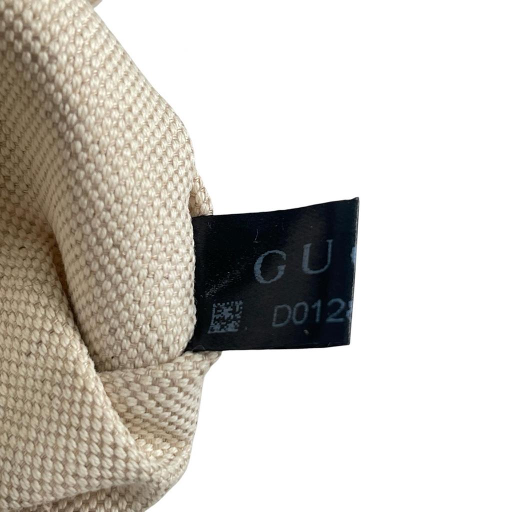 Gucci Sherry Line 254065 Shoulder Bag Beige Women Used