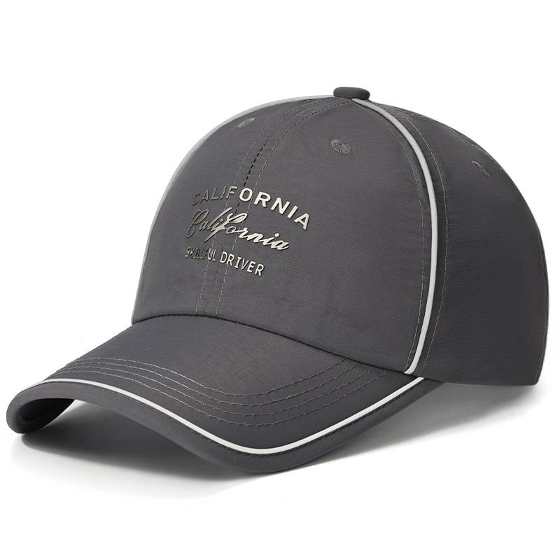 Summer Quick-Drying Cap Baseball Cap Women's Spring Thin Men's Running Fishing Sun Cap