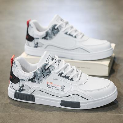 Herren Laufschuhe Skateboard Streetstyle Sneaker Low Top Freizeitschuhe Übergröße