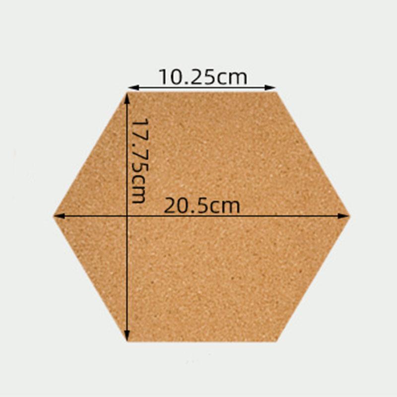 1/2/4/6 Stück Pinnwand Abnehmbare Pinnwand für Wände Kleine Platte Korkplatte Wandtisch