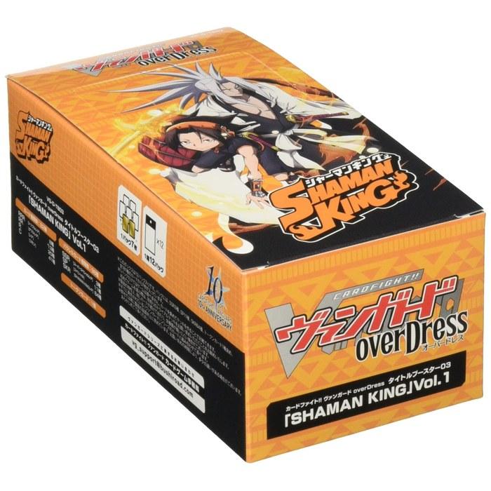 Cardfight!! Vanguard overDress Title Booster Vol. 3 SHAMAN KING Vol. 1 VG-D-TB03 BOX