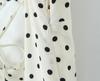 Spring 2026 European & American Style Women's Polka Dot Lace Camisole Dress