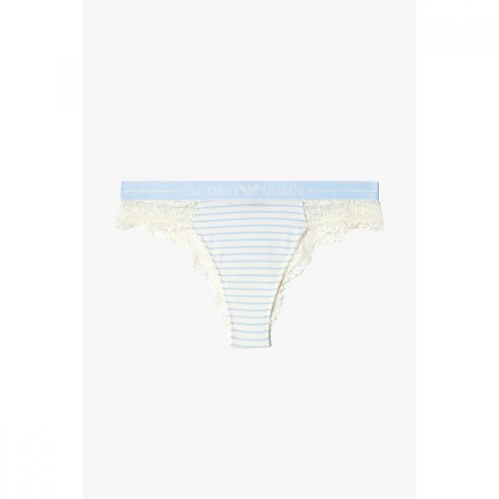 Emporio Armani Женские полосатые бразильские трусы 0825111529 S(90)