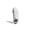 adidas Originals STAN SMITH J Leather Sports Slip Resistant Abrasion Resistant Low Top Skateboard Shoes White Black H05043