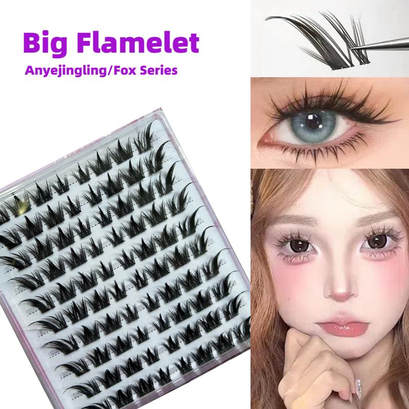Large Capacity Glue Required False Eyelashes, 10raws, 11-17mm,high Quality,40+version,professional eyelashesMakeup