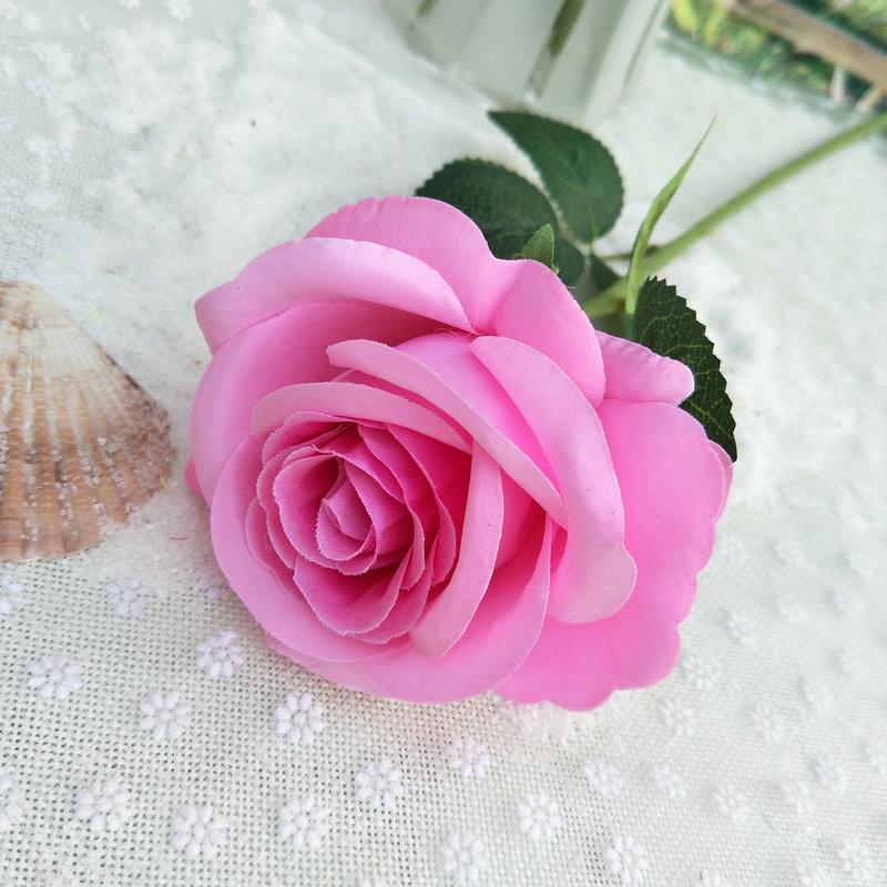 Realistic Roses Faux For Wedding Bouquets Home Styling Photography Accessories